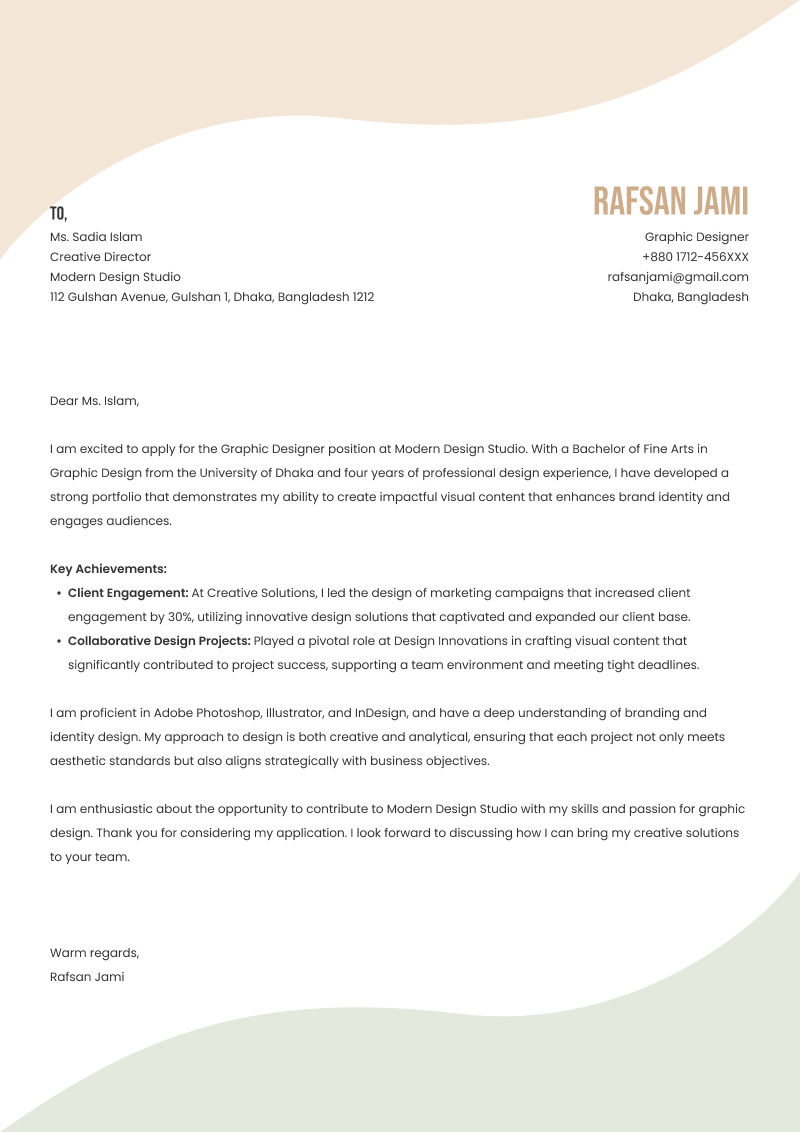 Prime cover-letter template