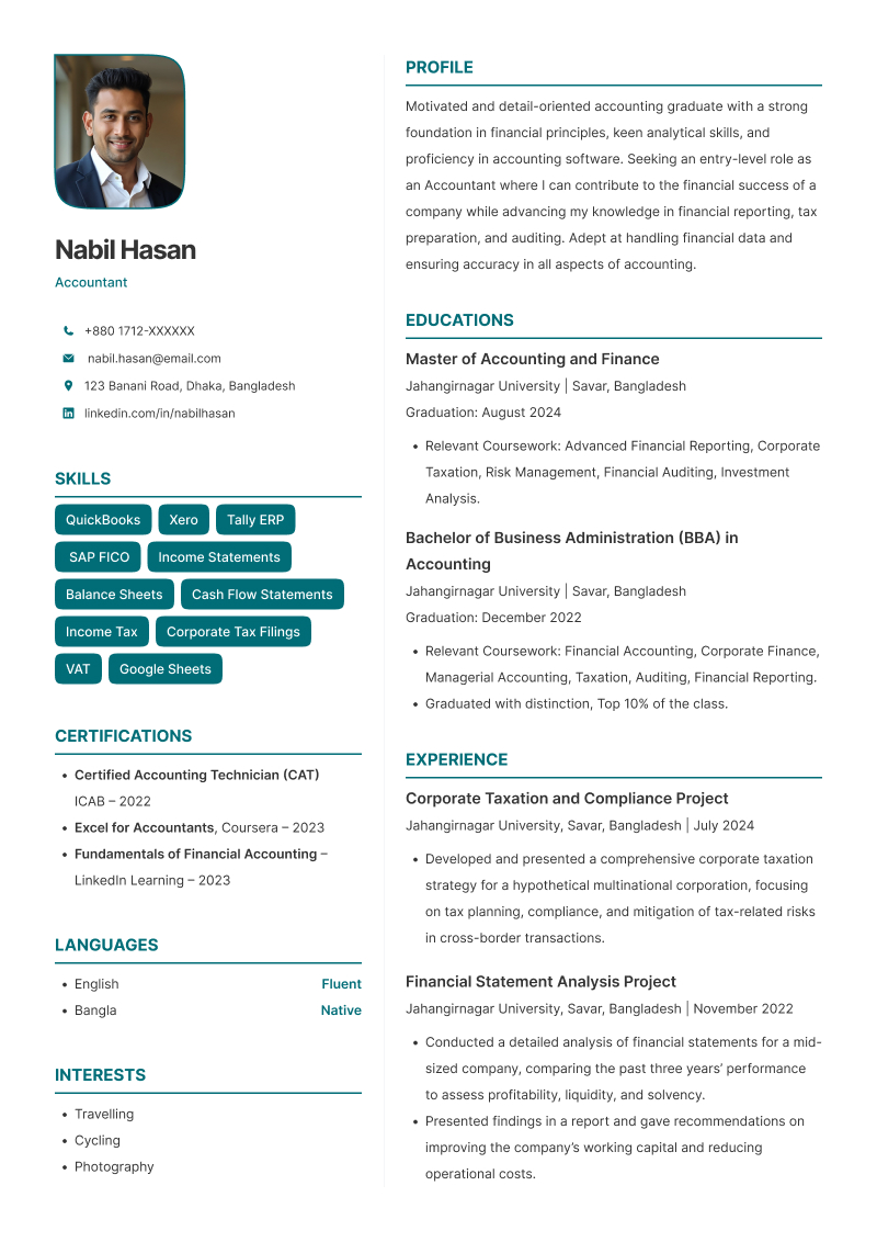Edit this resume template