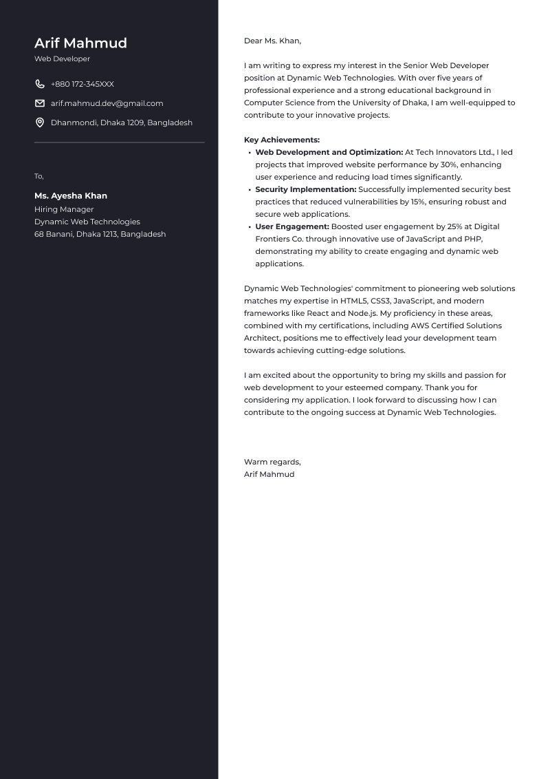 Web Developer